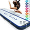 VENDOMNIA Airtrack Matte, 10/20cm hohe aufblasbare Gymnastikmatte in Länge 1/2/3/4/5/6/7/8 m, mit elektrischer Pumpe & Tasche, Tumbling Matte, Turnmatte, Trainingsmatte, Fitnessmatte, Sportmatte,Yoga