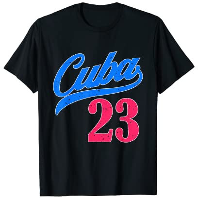 Kuba Baseball Remera Beisbol Kubanisches Trikot 10 T-Shirt