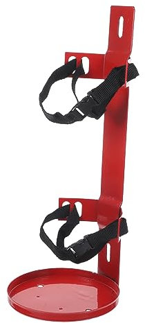 Uonlytech Halterung Für Feuerlöscher ABC-feuerlöscher Feuerlöscherschrank Co2-feuerlöscher Auto-feuerlöscher Mit Halterung Feuerlöscher Auto Feuerlöscherküche Polyester Eisen Aufhänger