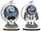 Starnearby 2 Stück DIY Diamond Painting Traumfänger, Diamantmalerei Wolf, Speziell geformten Diamant Malerei Dreamcatcher Wolf Kunst Set für Anfänger Zuhause Deko
