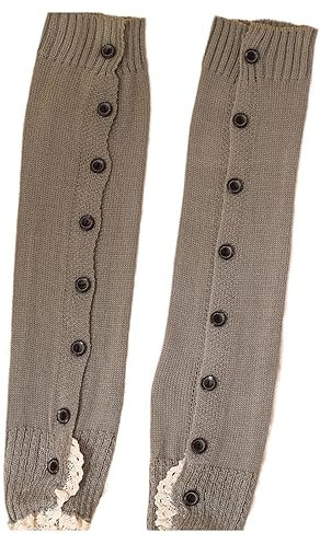 Beinstulpen Damen Kurz Beinwärmer Winter Socken Gestrickt Kniestrümpfe Fußlose Beinlinge Weich Lose Stiefelstulpen Mit Stiefeln Tragbar Legwärmer Warme Strümpfe Student Stulpen Lange Knöchel