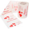 Healeved 1 Rolle Valentinstag-Toilettenpapier Romantisches Liebesherz bedrucktes Toilettenpapier Happy Anniversary Toilettenpapier für Hochzeit Valentinstag
