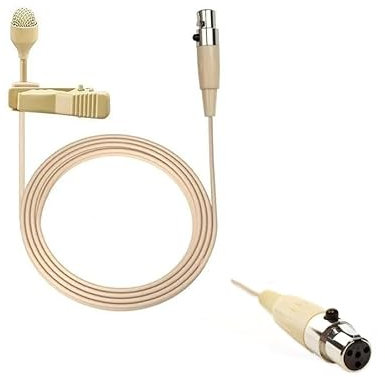 Micrófono Lavalier con clip de solapa para transmisor inalámbrico Shure Bodypack