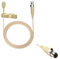 Lavalier Mic Lapel Tie Clip Microphone for Shure Wireless Bodypack Transmitter