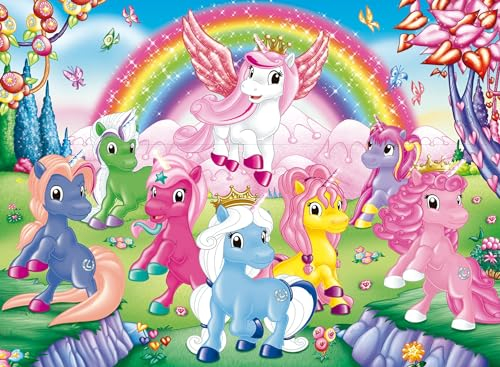 Ravensburger Kinderpuzzle - Lissy Pony Activity - 100 Teile Activity Puzzle mit Rätselblock, Comic und exklusiver Lissy Pony Figur für Lissy Pony-Fans ab 6 Jahren