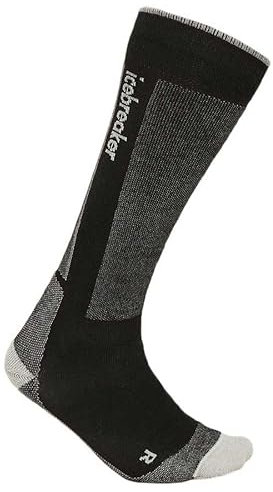 Icebreaker M Mer Ski+ Medium OTC BLACK/ETHER/GRAPHITE - L