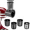 Trancheuse/broyeur pour mixeur KitchenAid, râpe à fromage, accessoire pour machine à salade, hachoir à légumes avec 5 lames