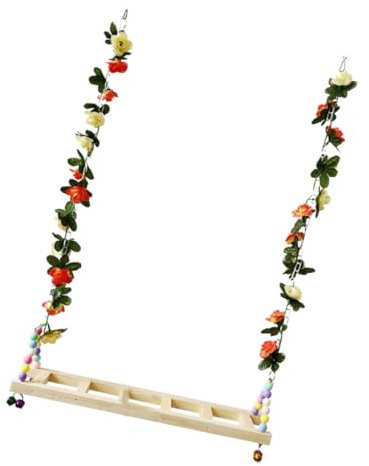 Parliky Große Papageienschaukel Spielzeug Hühnerschaukel Omlet Pet Supply Vogelschaukel Papagei Spielschaukel