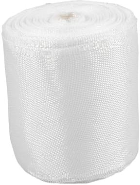 TIDTALEO Non-adhesive Fiberglass Cloth Roll for Seam Repairs and Reinforcement Versatile Fiberglass Tape for Boat Projects High Temperature Resistance and Aging Resistant