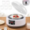 Yaourtière probiotique de 1200 ml avec 5 pots, yaourtière multifonction avec affichage LED et minuterie, pour faire du yaourt/natto/vin de riz