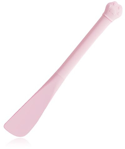 Kelisdi Cuillère à chat lavable au lave-vaisselle avec long manche pour petits animaux et ouvre-boîte