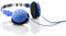 AKG K402 Mini Foldable Headphones Blue
