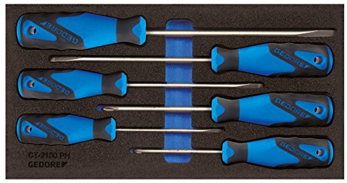 GEDORE Schraubendreher in Check-Tool-Einlage, 1 Stück, 1500 CT1-2150 PH