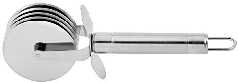Weis 17216 Kräuter-Roller, Edelstahl, Silber, 20 x 6.5 x 6.5 cm