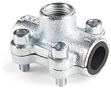 Gebo dt - Abrazadera con toma 1x1/2 acero