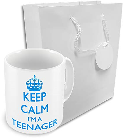 Keep Calm I'm A Teenager Gift Mug - Blue