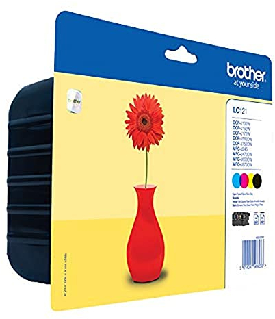 Title: Brother LC-121, Tintenpatronen (MFC-J470DW, MFC-J650DW, MFC-J870DW, DCP-J552DW, DCP-J752DW, Inkjet, Blisterverpackung) LC121VALBPDR