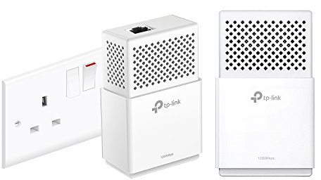TP-Link TL-PA7010KIT Kit de démarrage CPL AV1000 Gigabit, prise UK