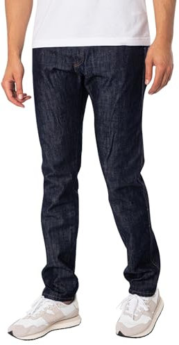 Lois Mens Terrace Onewash Tapered Fit Denim Jeans W30 L32