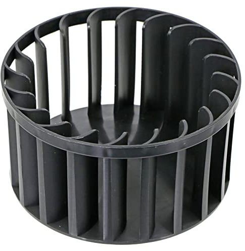 SPARES2GO Fan Blade Impeller compatible with Crosslee Tumble Dryers (Black)