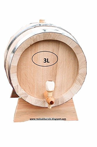 Barril de roble de 3 l, barriles de madera, barriles de vino y whisky