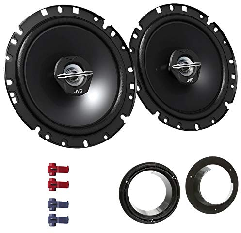 JVC CS-J1720X Lautsprecher mit Einbauset passend für Suzuki Splash ab 2008 Türen vorne/hinten 600 W 170mm 2 Wege Koax