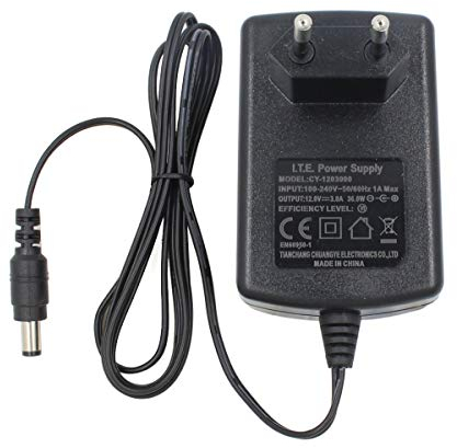 Security-01 AC zu DC 12V 3A Netzteil Adapter, Stecker 5,5mm x 2,1mm für CCTV-Kamera DVR NVR LED String Licht