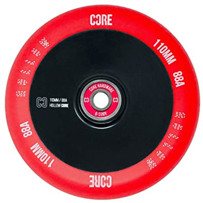 Centrano Scooter Rolle-110mm Scooter Rolle Rot/Schwarz 110mm