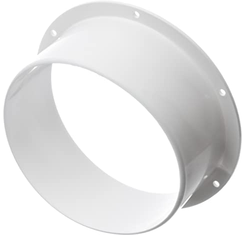 Ø 150mm Kunststoff Flansch - Rohrkanal Lüftungsrohr - Anschlussflansch Rohrsystem