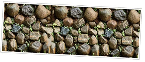 Hoement Selbstklebende Pvc-tapete Abnehmbarer Wandaufkleber Für Wohnzimmer Und Badezimmer Steinoptik Für Glatte Oberflächen