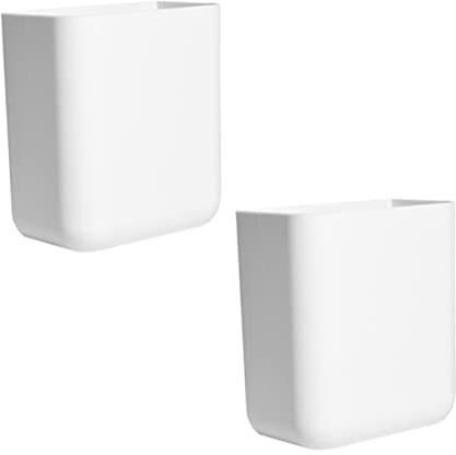 DECHOUS 2 Stücke Boxen Aufbewahrungsbox für die Wand Telefonhalterung für den Schreibtisch Remote-Wandregal Lagerregal Wandhalterungen Aufbewahrungsständer kleiner Artikel Ladestation Abs