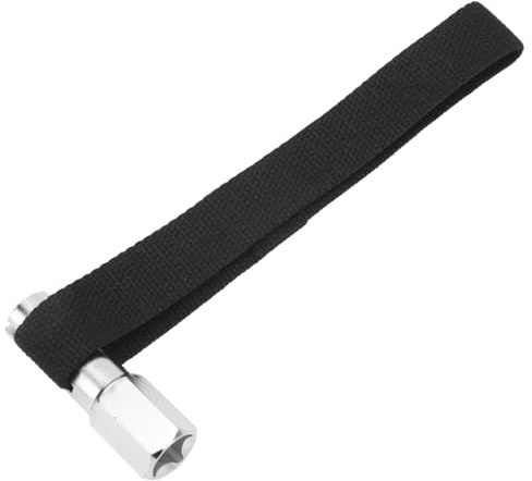 JNNJ Ölfilter-Bandschlüssel, Universal Ölfilter Schraubenschlüssel, Verstellbarer Gurtschlüssel Einstellbar Rutschfest BandschlüSsel für Öffnungsfilter, Reparaturteile