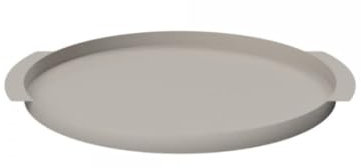 Cooee Design Tray Carry Circle 350x20mm Sand