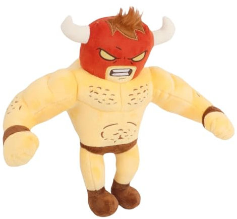 Bizon Plüsch, Bison Kuscheltier | Cartoon Figuren weiches Kuscheltier - Comic sammelbarer peripherer Plüsch, gefüllter Bison für Kinder und Erwachsene