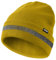ATNKE Reflektierende Mützen Sicherheits-Thermo-Strickmütze mit hoher Sichtbarkeit für den Winter mit reflektierendem Streifen Geeigneter Outdoor-Arbeitssport Earthy Yellow