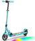 FanttikRide C9 Pro Elektroroller für Kinder ab 8 Jahren, Bunte Regenbogenlichter, 8/12/16 km/h, 8KM Reichweite, LED-Anzeige, Höhenverstellbar, Faltbar, für Jungen und Mädchen Blau