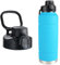 Auto Spout Lid for Bubba Trailblazer 24 32 40 oz Stainless Steel Water Bottle, Lid Compatible with Bubba Flo Kids 16oz Wide Mouth Water Bottle, Portable Replacement Cap