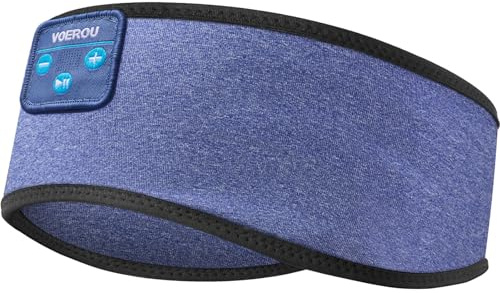 Cuffie Bluetooth per Dormire Cuffie Sportive con Fascia, Auricolari Senza Fili con Altoparlanti Ultra-Sottili Stereo, Cuffie per Dormire per Allenamento Corsa Yoga Meditazione Tecnologia Cool Gadgets