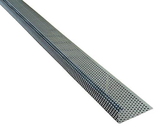 2 m Kiesfangleiste Alu anthrazit 0,8 mm Stärke Variante 1 (Zuschnitt 22 cm)