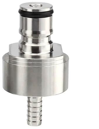 YINLUCK Homebrew Kohlensäure Kappe & 5/16 Barb Ball Lock Trennen Kit PET Flasche Fass CO2 Dispenser Zu Kohlensäure Soda Bier Saft(Carbonation Cap)