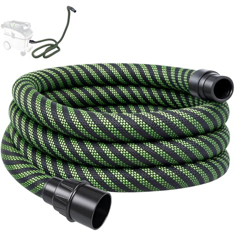 Dust Extractor Hose D27/32 Compatible with Festool CT Vacuum, 3.5M | Compatible with Festool CT 15, CT 25, CT 26, CT 36, CT 48, CT Mini and CT Midi. Ideal for sanders and track saws.
