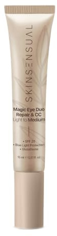 Skin Sensual Magic Eye Duo Repair & CC Augencreme 15 ml – Pflege für Augenpartie, Feuchtigkeitsspendend, CC Effekt für ein ebenmäßiges Hautbild