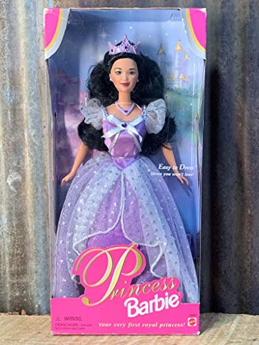 Your Very First Royal Princess Barbie Easy to Dress!