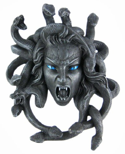 Pacific Giftware Things2Die4 Gruesome Medusa Wandbehang Schlangen Gorgon 8466