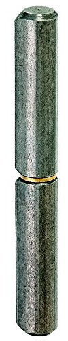 GAH-Alberts 414863 Anschweißrolle, zweiteilig, Stahl, roh, Ø12 / 80 mm / 24 Stück