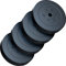 ScSPORTS® Dischi Pesi - Set da 10/15/20/30/40 kg, Cemento Plastica, Ø 30/31mm - Weight Plates, Piastre Pesi, Bilanciere, Manubri, Palestra da Casa, Fitness, Allenamento, Bodybuilding (40 KG (4x 10))