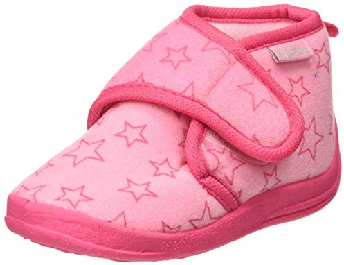 Playshoes Pantofole, Unisex - Bambini e ragazzi, Rosa Pastello, 26/27 EU