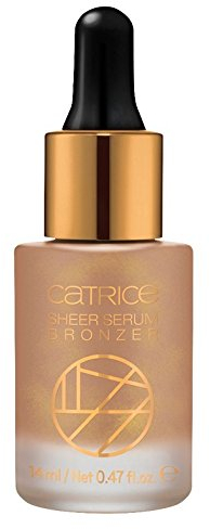 Catrice Cosmetics Soleil D'été Sheer Serum Bronzer Nr. C01 InsTANned Complexion Inhalt: 14ml Liquid Bronzer für leichte Bräune im Gesicht.