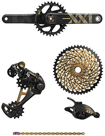 SRAM XX1 Eagle Dub Boost Group 175mm NO BB 34T Gold
