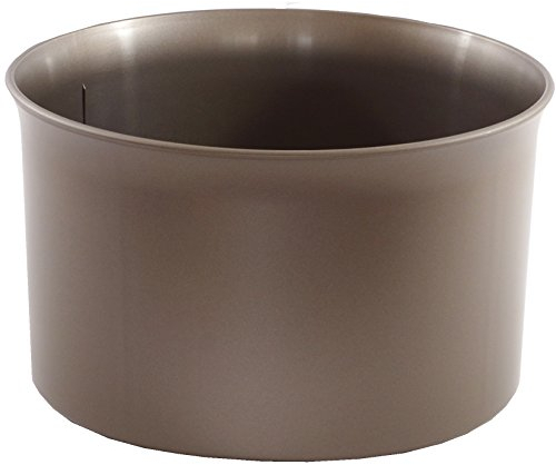 Leni Kunststoff Hydro Blumenkübel Atlas 32/19 dunkelsilber Ø 36 cm H 21,5 cm